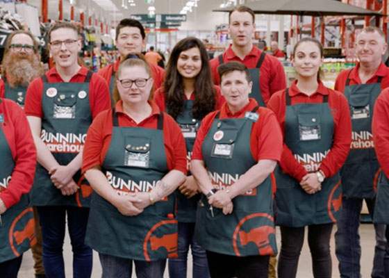 Bunnings Warehouse Web Video Production